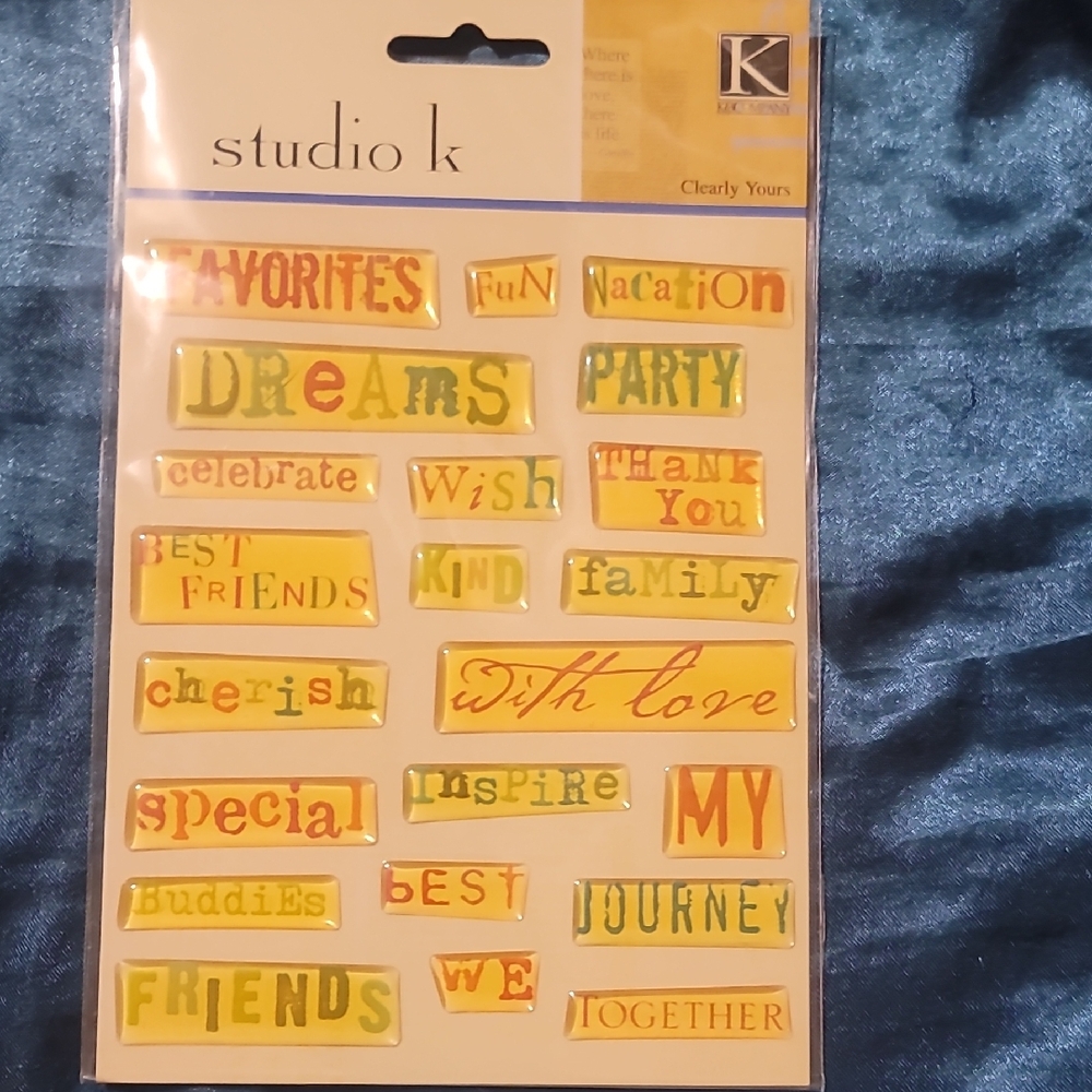 Studio K Vibrant Inspirational Stickers